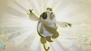 Oogway creating kung fu