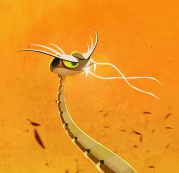 Snake from kung fu panda top