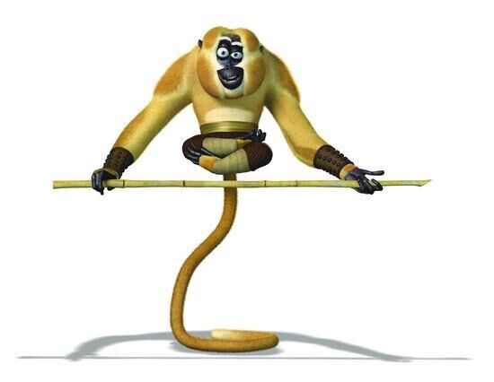 kung fu panda monkey png