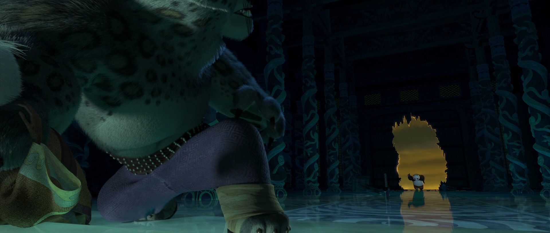 kung fu panda master oogway vs tai lung