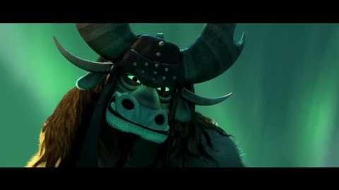 Kung Fu Panda 3 clip featuring the battle and palace demolition