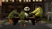 Bad Po along with Fung and the Croc Bandits