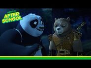 Po Spars With Wandering Blade - Kung Fu Panda The Dragon Knight (2022)
