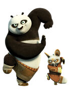 Po and Shifu character promo