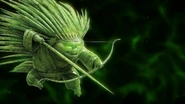Master Porcupine as a jombie
