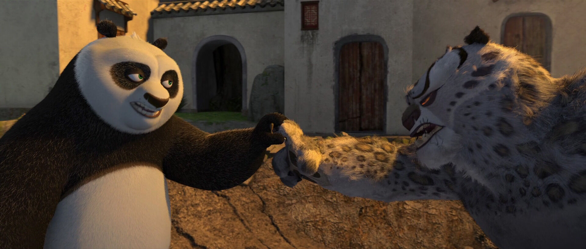 Kung Fu Panda Tai Lung Vs Po