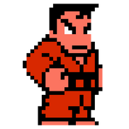 Kobayashi's judo sprite in Surprise! Nekketsu New Records! The Distant Gold Medal