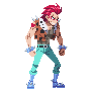 Williams' sprite in River City Girls 2