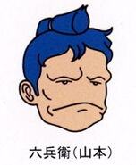 Official face art from Kunio-kun Nekketsu Collection 3