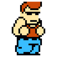 Williams' sprite in River City: Tokyo Rumble
