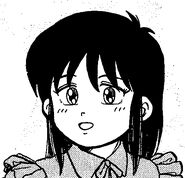 Rika in the manga Kunio-kun! Nekketsu Battle!