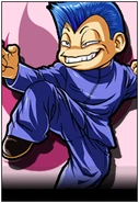 Godai's portrait in Nekketsu Kōkō Online: Yamada no Fukushū