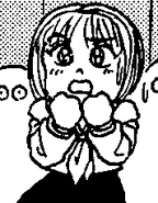Kuniko in the manga Kunio-kun! Nekketsu Battle!