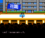 Mami in the PC Engine version of Downtown Nekketsu March Super-Awesome Field Day!
