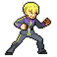 Mizoguchi's sprite in Stay Cool, Kobayashi-san!: A River City Ransom Story