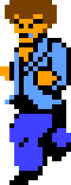 Shinji FC.png (3 KB) Shinji's sprite in the Famicom version of Nekketsu Renegade Kunio-kun