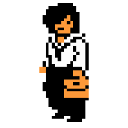 Kumiko NKK Nes 2.png (3 KB) Kumiko's sprite in the Famicom version of Nekketsu Renegade Kunio-kun