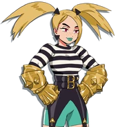 Chris' unused dialog portrait in River City Girls 2