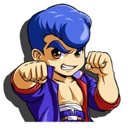 Riki NKOnline.png (73 KB) Riki in Nekketsu Kōkō Online: Yamada no Fukushū