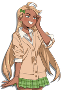 Kuniko's dialog portrait in River City Girls 2