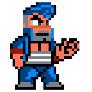 Rcru ryanc.png (3 KB) Ryan's sprite in River City Ransom: Underground