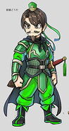 Official early concept art from River City Saga: Three Kingdoms