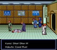 Hokuto in River City Renegade