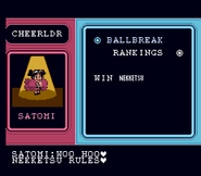 Momozono in the Famicom version of Downtown Nekketsu March Super-Awesome Field Day!