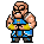 Mordov's sprite in River City Saga: Three Kingdoms