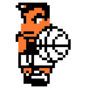 Riki Basketball.png (2 KB) Riki's sprite in Nekketsu! Street Basketball All-Out Dunk Heroes