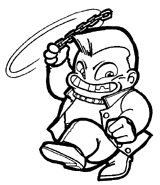 Official art from Downtown Nekketsu Story
