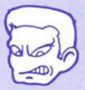 Official face art from Downtown Nekketsu Story
