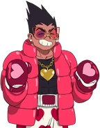 Paul's dialog portrait in River City Girls 2