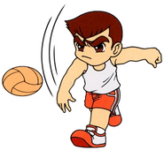 Official art from Kunio-kun Nekketsu Collection 1