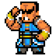 Raphael TK.png (6 KB) Raphael's sprite in River City Saga: Three Kingdoms