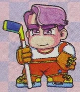 Official art from Go-Go! Nekketsu Hockey Club Slip-and-Slide Madness