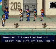 Mamoru in Shin Nekketsu Kōha: Kunio-tachi no Banka