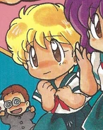 Mami on the cover of Nekketsu Kōha Kunio-kun: 4Koma Manga Kingdom