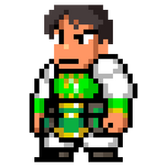 Nanase's sprite in River City Saga: Three Kingdoms