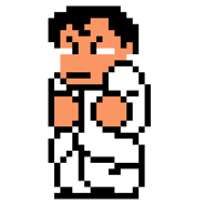 Ichijō's sprite in River City: Rival Showdown