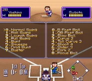 Yoshino in Downtown River City Baseball Story ~Play Ball, Kunio!~