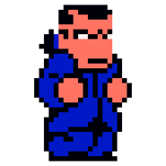 Wataru's sprite in Riki Densetsu