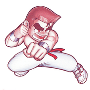 Official art from Nekketsu Fighting Legend