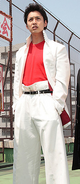 Kunio in the Nekketsu Kōha Kunio-kun TV Series
