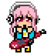 Super Sonico's sprite in River City Super Sports Challenge ~All Stars Special~