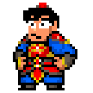 Yoshino's sprite in River City Saga: Three Kingdoms