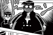 Nishimura and Sawaguchi in the manga Ore wa Otoko Da! Kunio-kun