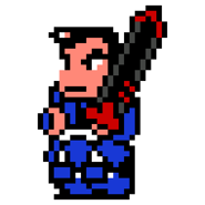 Riki KOJ.png (4 KB) Riki's sprite in River City: Knights of Justice