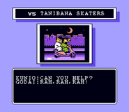 Tanibana's intro in Go-Go! Nekketsu Hockey Club Slip-and-Slide Madness