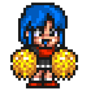 Aihara's sprite in Downtown River City Baseball Story ~Play Ball, Kunio!~